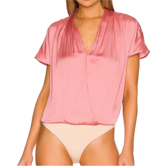 Paige Dijon Bodysuit Lipstick Pink XL - Picture 2 of 9